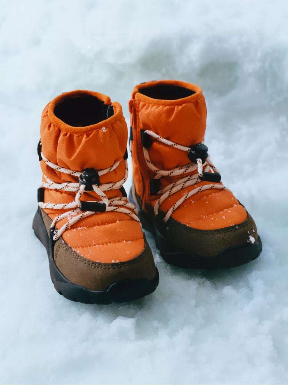 ZARA WATER REPELLENT QUILTED SNOW BOOTS